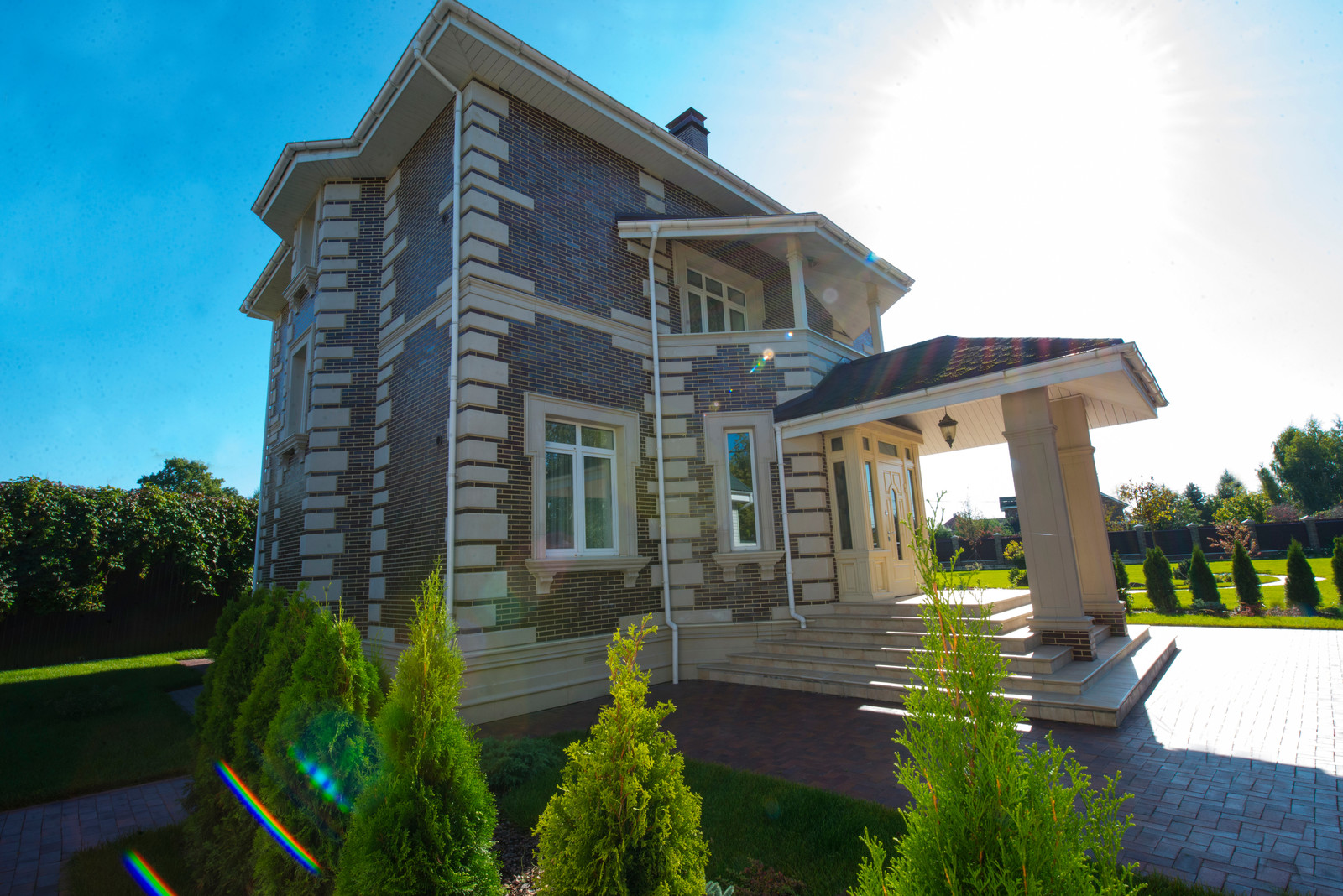 Дом в классическом "Британском Стиле" девятнадцатого века.