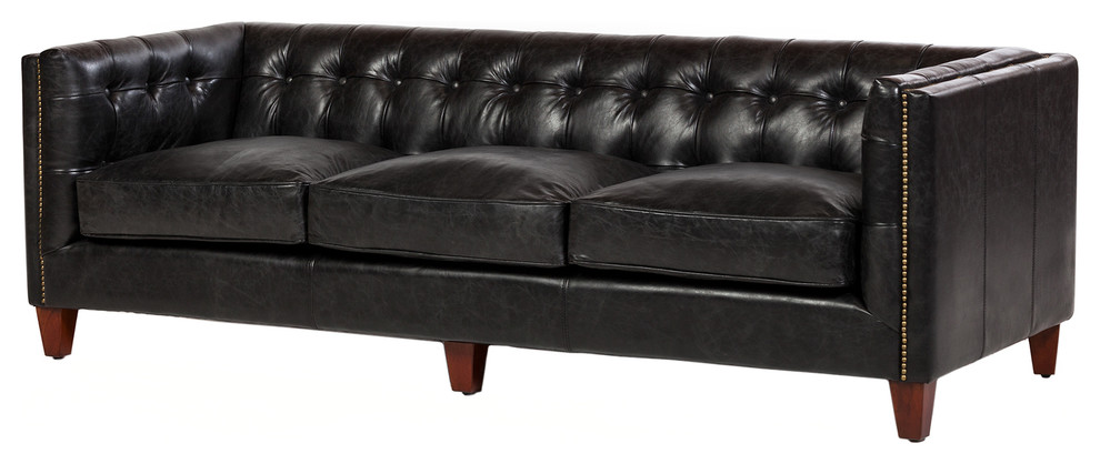 the khazana leather sofa