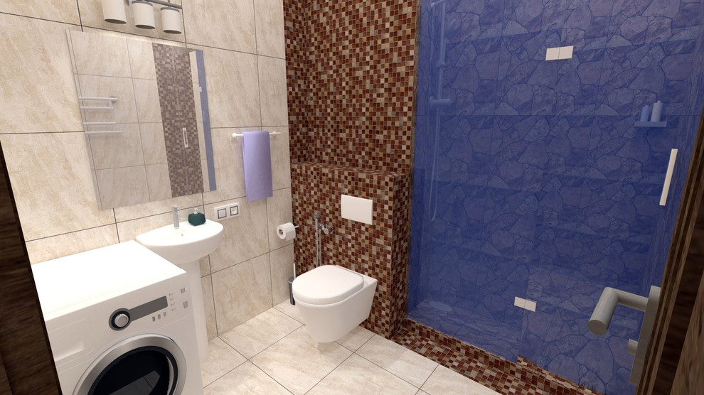 Технический проект четырехкомнатной квартиры. Площадь 127 кв. м