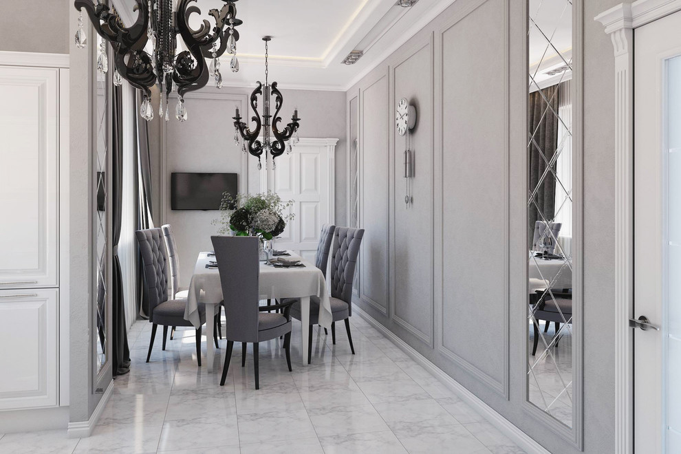 Дизайн проект кухни в коттедже