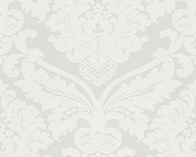 B&W 3, Black and White Look Wallpaper Roll, Modern Wall Decor Accent