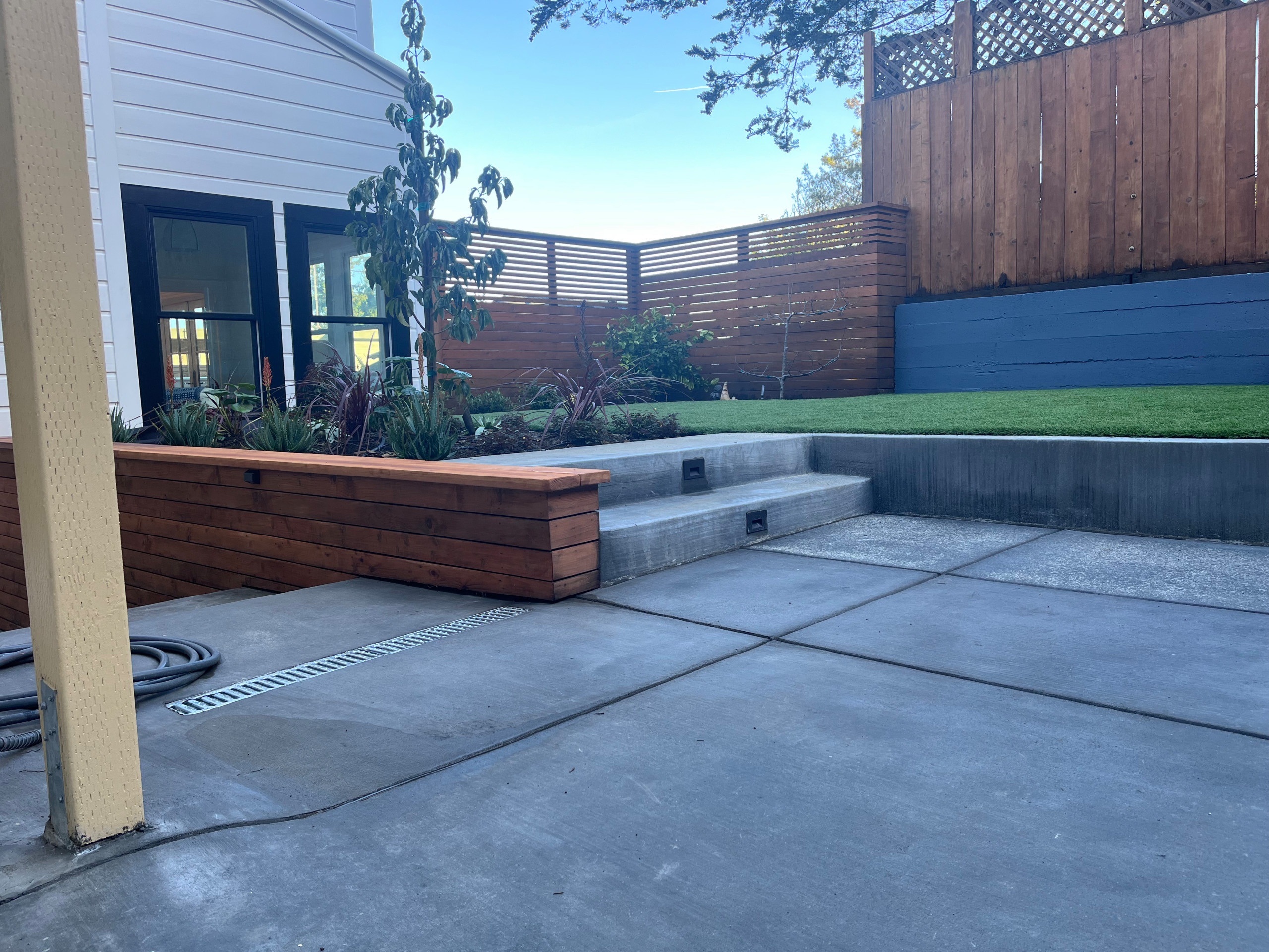 New Concrete Patio
