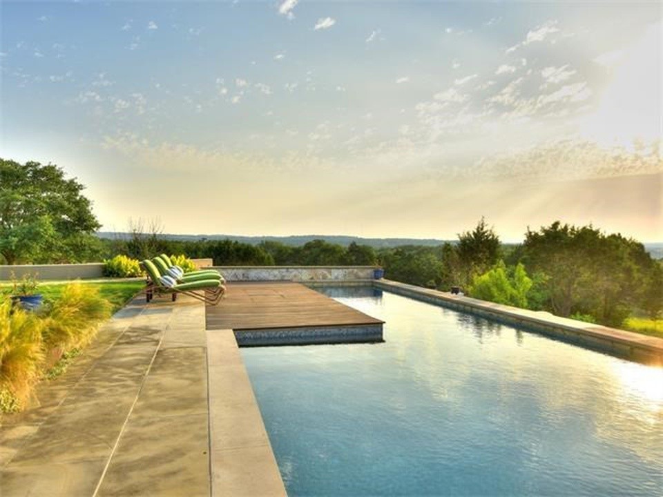 Inspiration for an eclectic pool remodel in Austin
