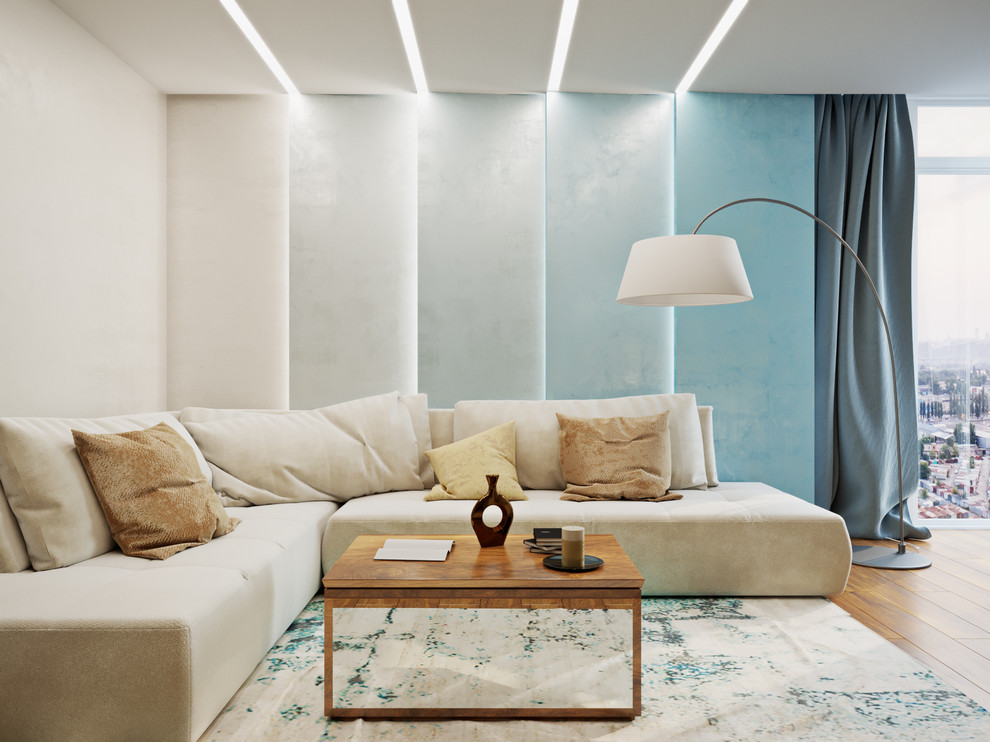 Гостиная  ЖК FiftyFifty