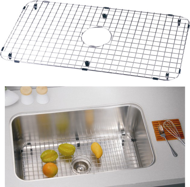 Dawn ASU106 Sink Bottom Grid Contemporary Kitchen Sink Accessories
