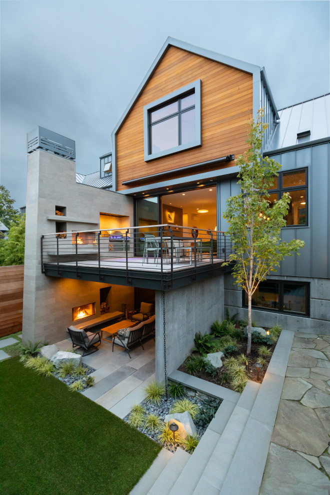 Modern exterior in Seattle.