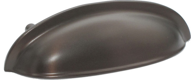 Top Knobs Somerset Cup Pull 3" CC, Oil Rubbed Bronze