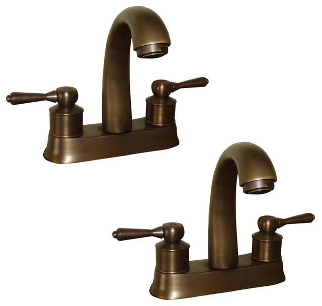 Faucet Antique Brass Classic Bathroom, Vintage Brass Bathroom Sink Faucets