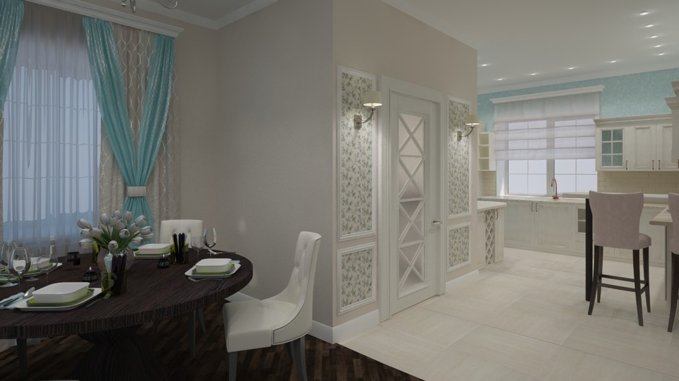 Проект частного дома в  стиле прованс