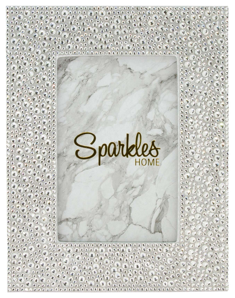 Sparkles Home Rhinestone Strass Picture Frame - 4x6"