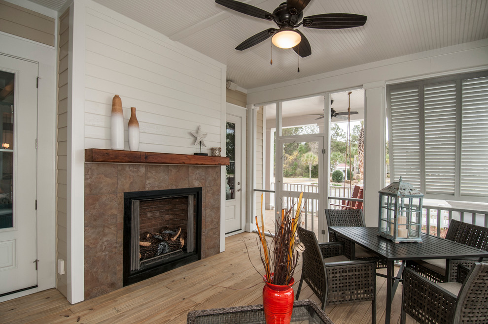 Traditional verandah in Charleston.