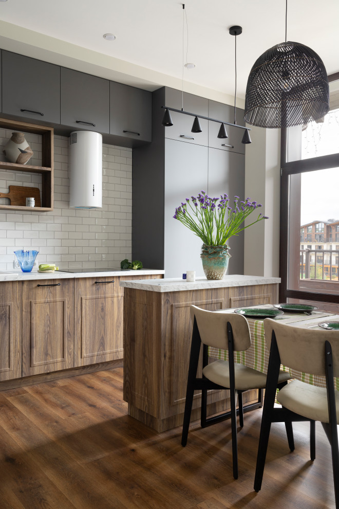 Публикация MYDECOR.RU. Двухуровневая квартира в Москве