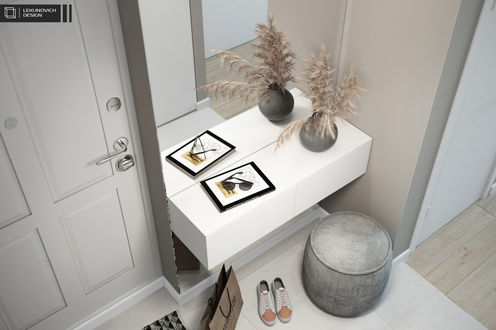 Дизайн интерьера квартиры 65 м2 г. Минск