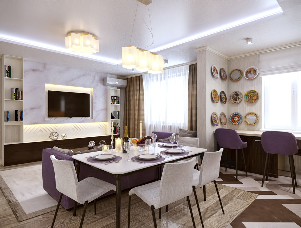 Интерьер квартиры 105 кв.м