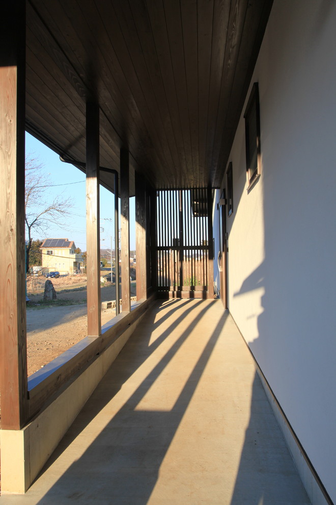 他の地域にあるアジアンスタイルのおしゃれな縁側・ポーチの写真