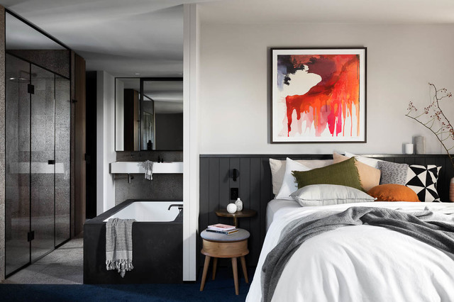 merton RESIDENCE Master Suite contemporaneo-camera-da-letto