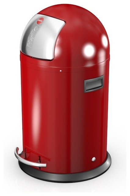 KickMaxx 35 Waste Bin in Red - Contemporary - Kitchen Tidy Bins - by ...