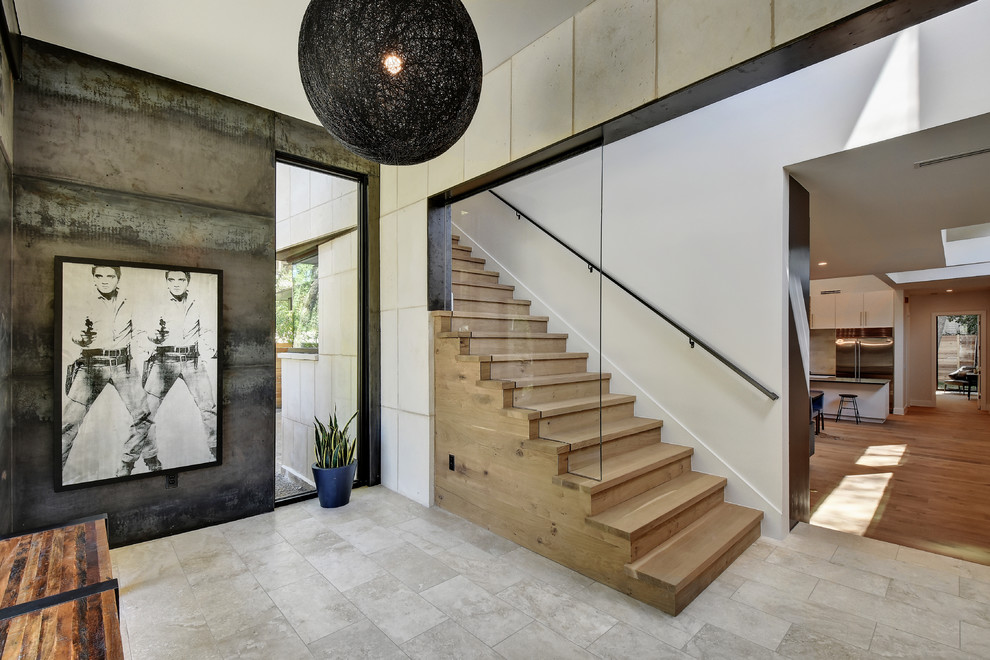 Home design - contemporary home design idea in Austin