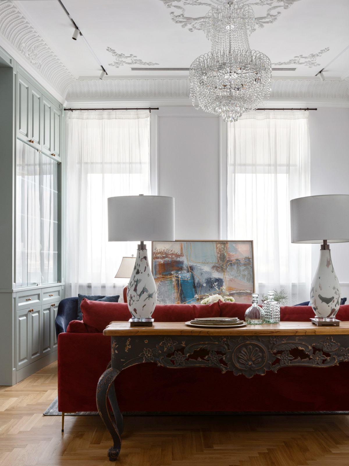 Квартира в доме архитекторов на Ростовской набережной