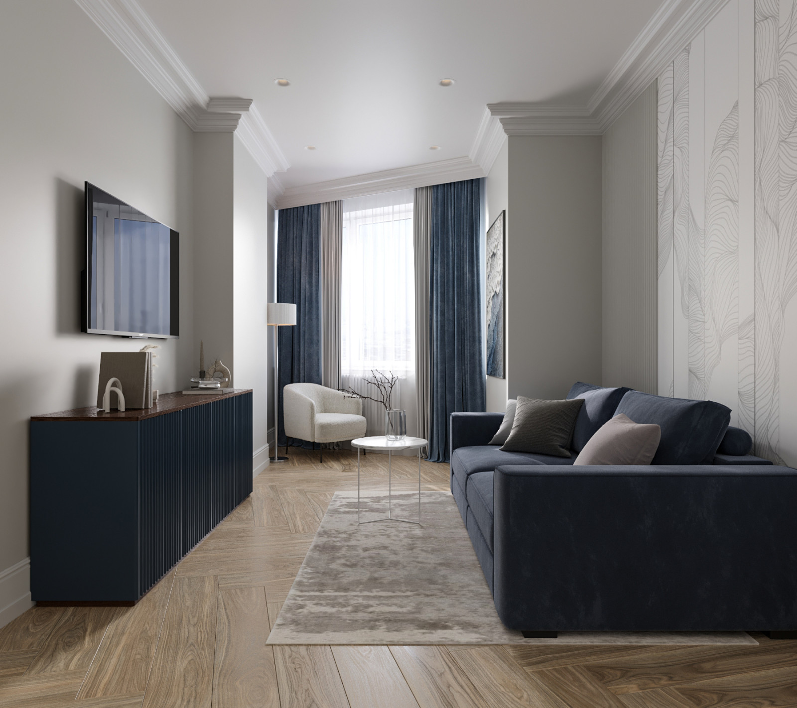 Квартира на Можайское шоссе 140 кв.м.