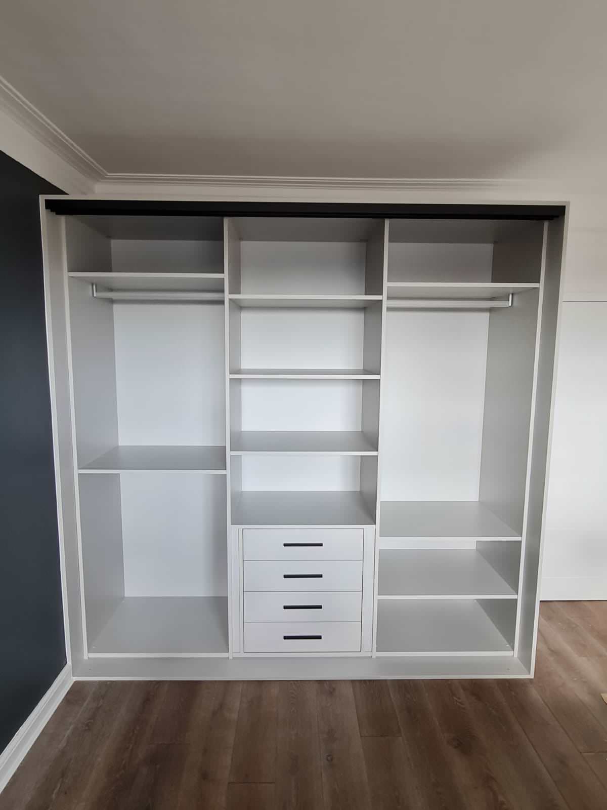 Shelves and Wardrobe
