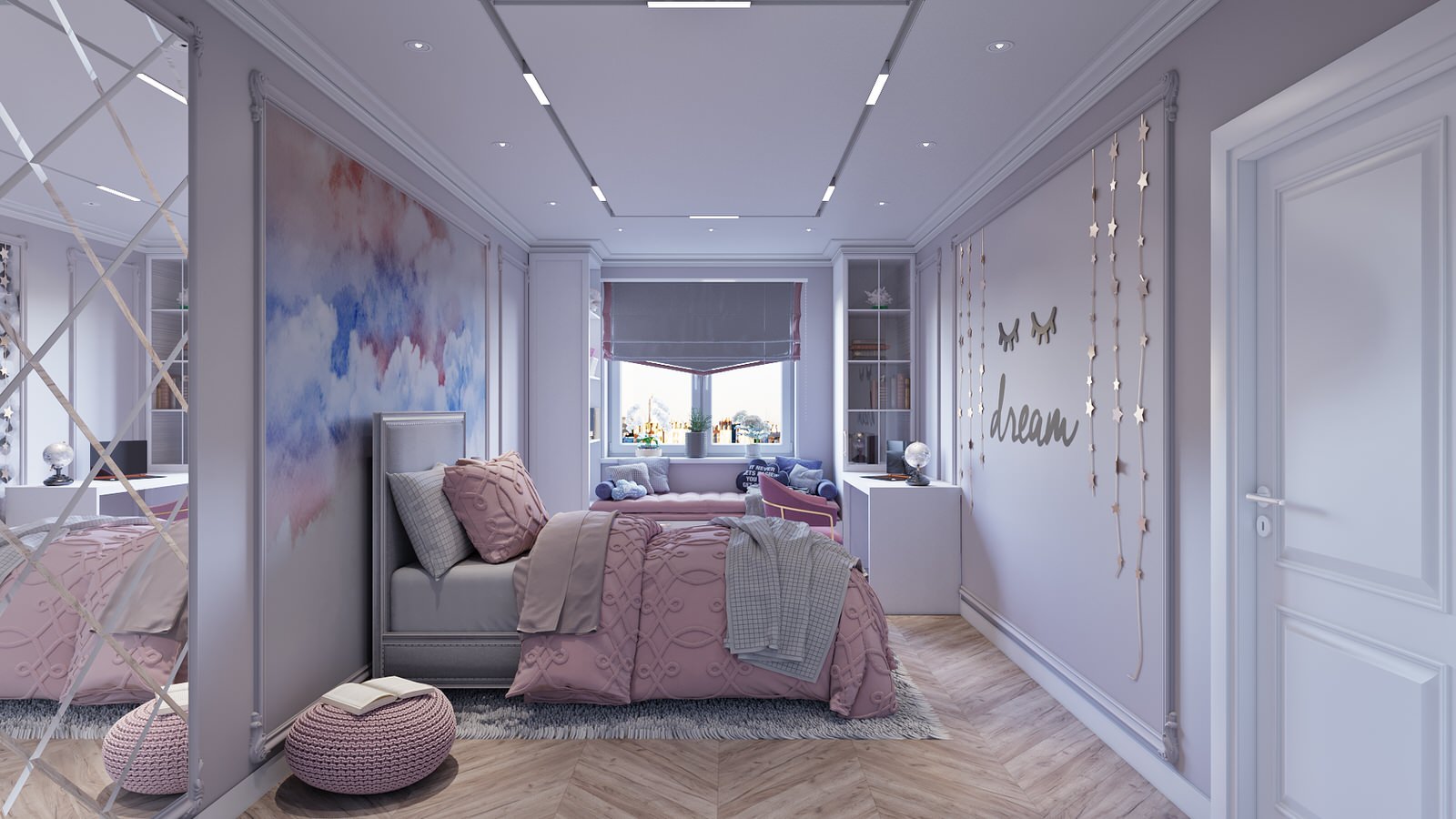 Interior design of a 3-room apartment Zaporozhye