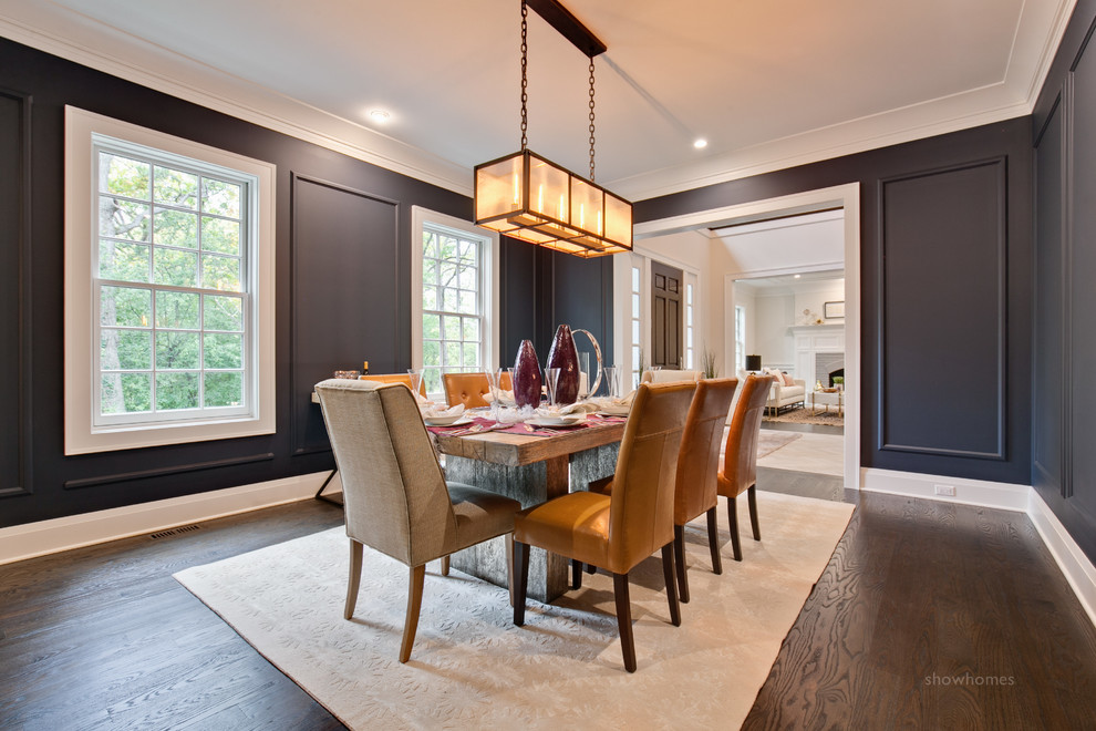 Home design - transitional home design idea in Chicago