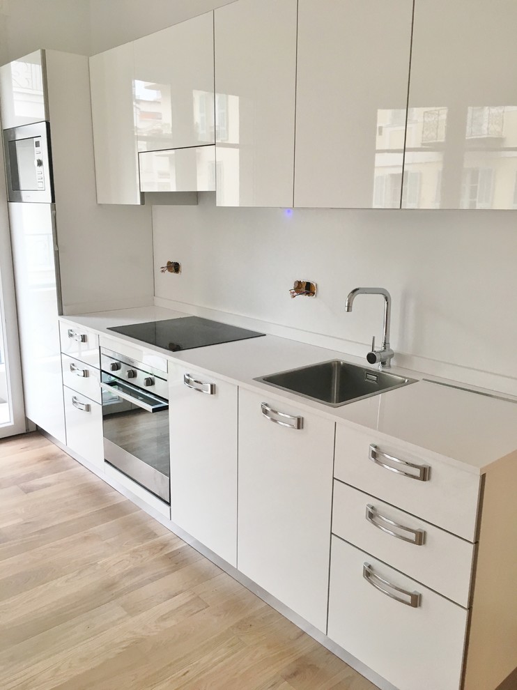 Small modern kitchen: handle placement opinions and BS ideas