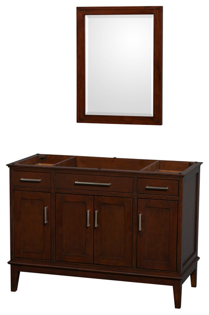 Hatton 48" Single Bathroom Vanity No Top No Sink - Transitional ...