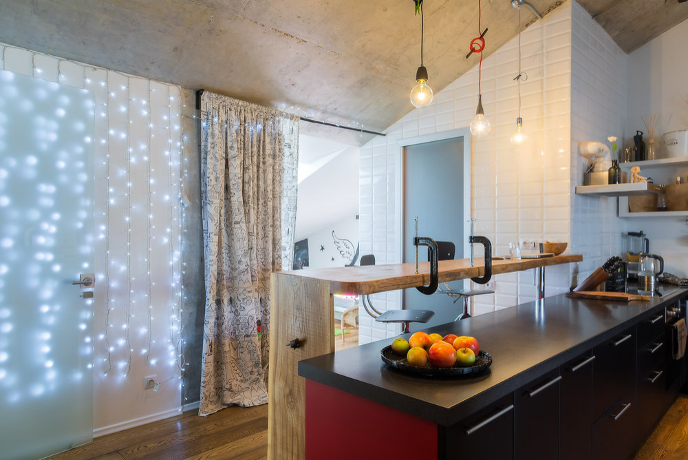 Лофт для друзей из рекламного агентства 2SHARP