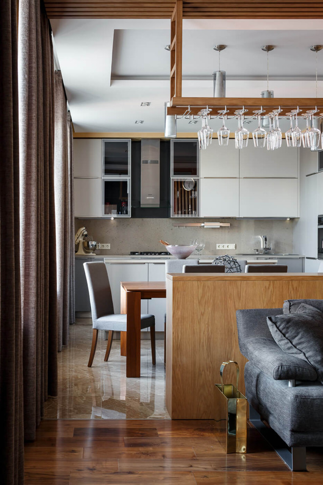 Реализованная квартира на Петроградской — 129 кв. метров.