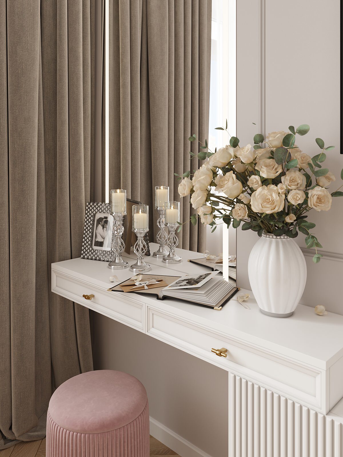 Романтичная квартира для молодой семьи