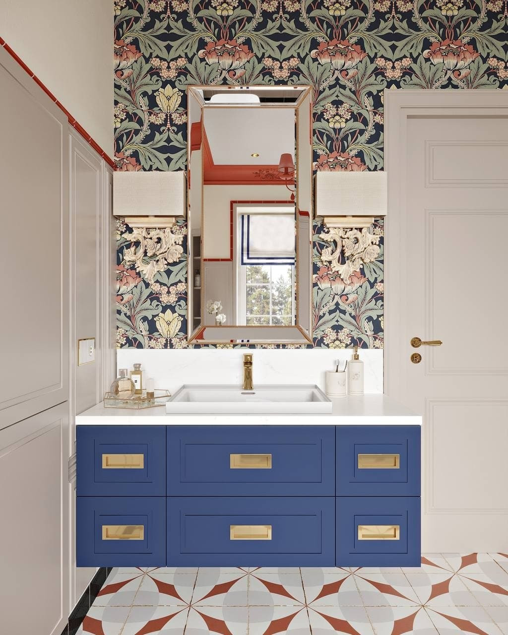 Загородный дом в английском стиле.