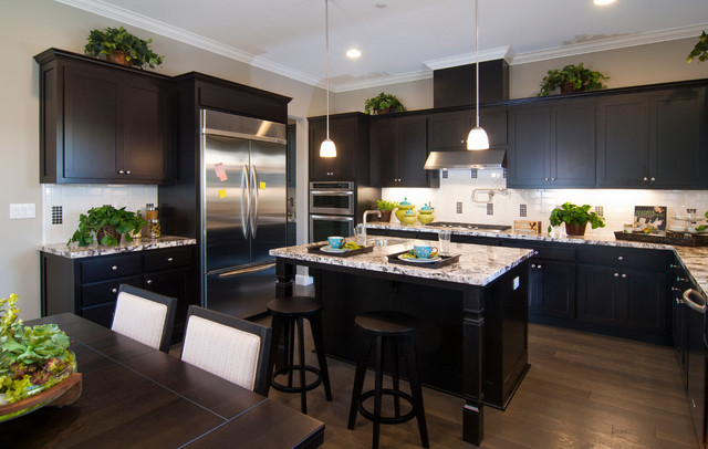 Kitchen - transitional kitchen idea in Milwaukee