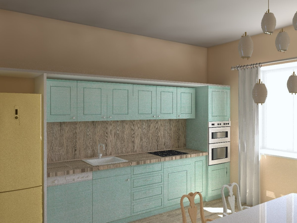 Эскиз кухни. Италия, г. Йезоло.