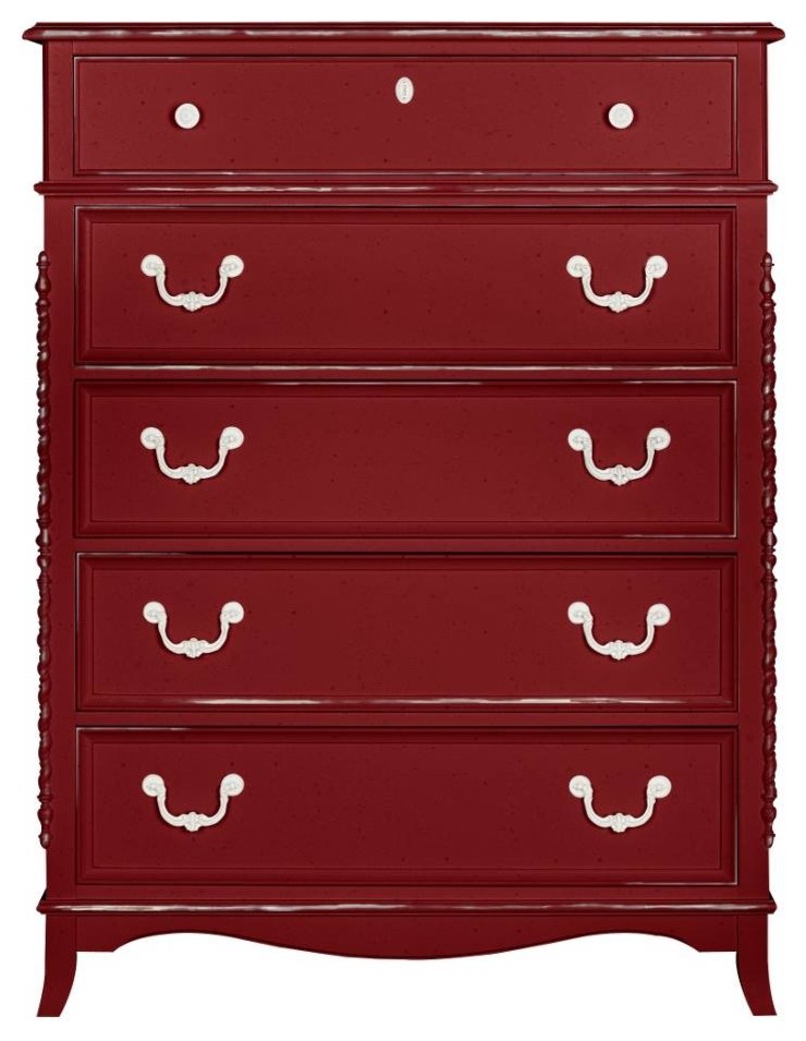 Abigail Chest - Chili Pepper Vintage Weathered Finish