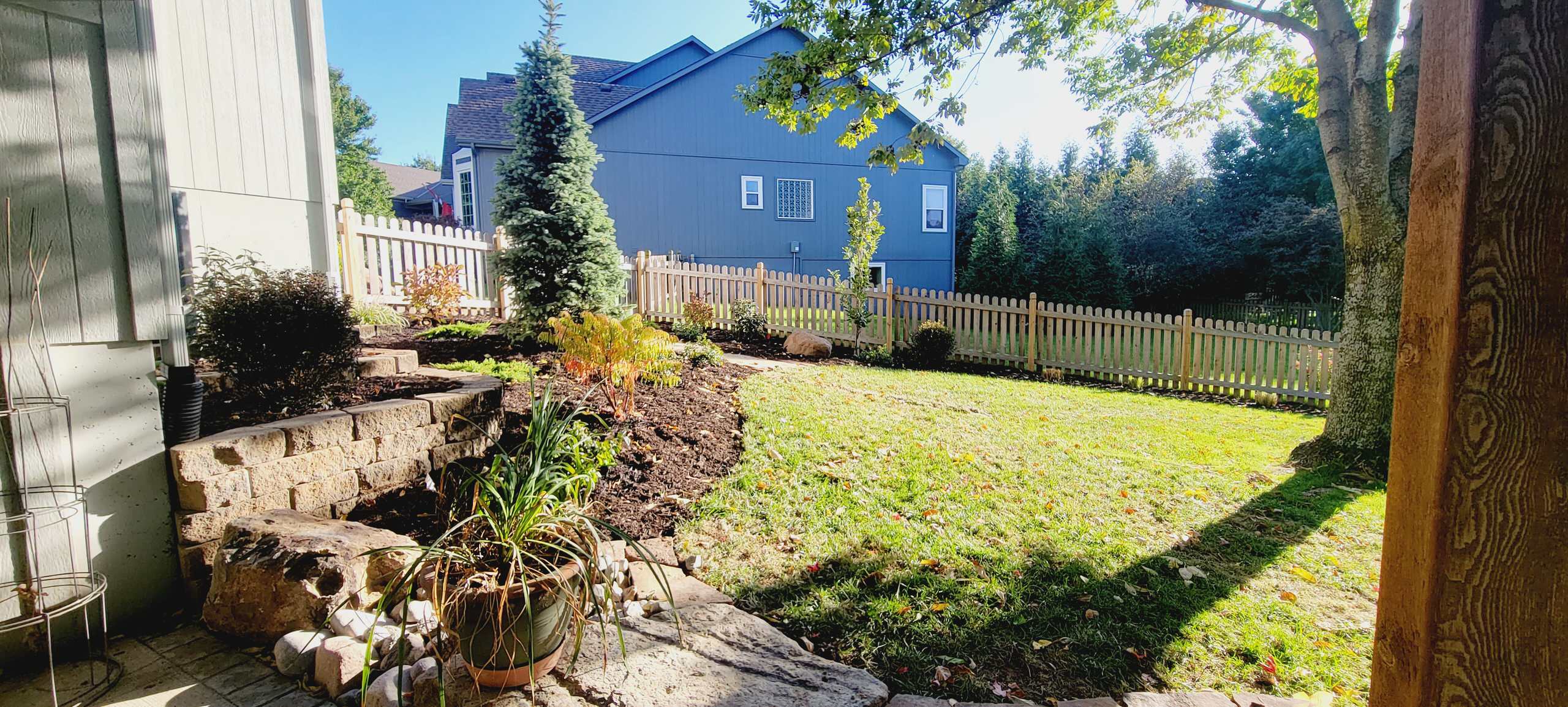 After Side Back Yard