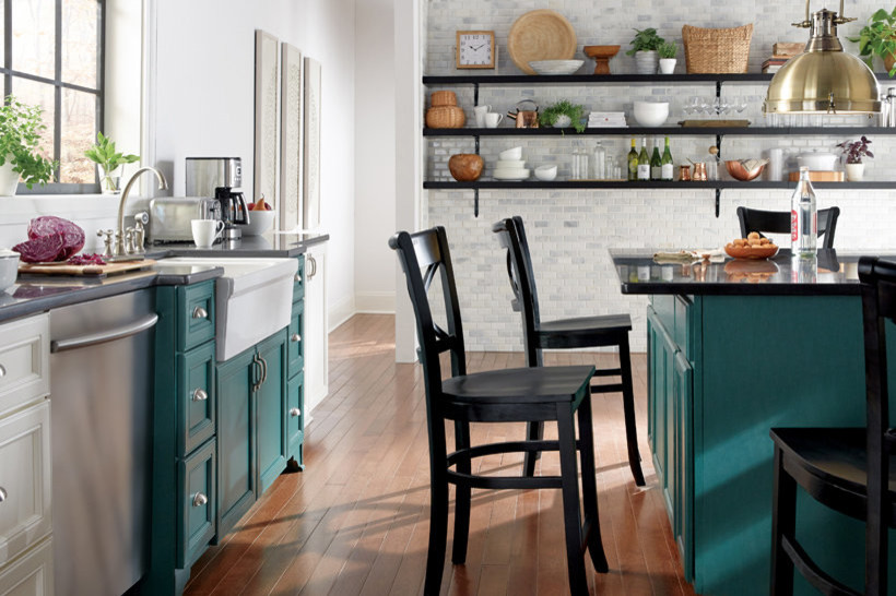 Kitchen - transitional kitchen idea