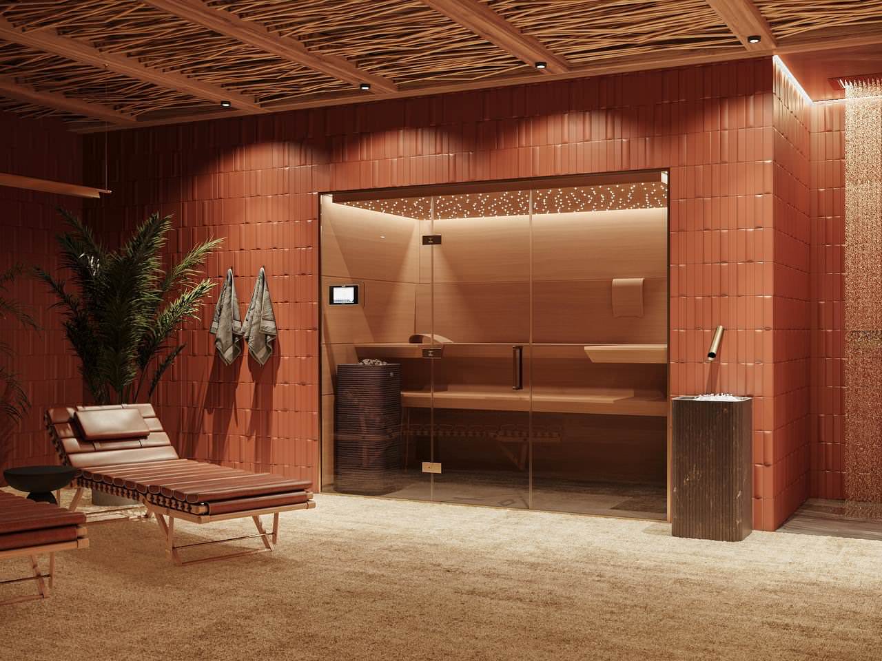 Glass House - glass in house