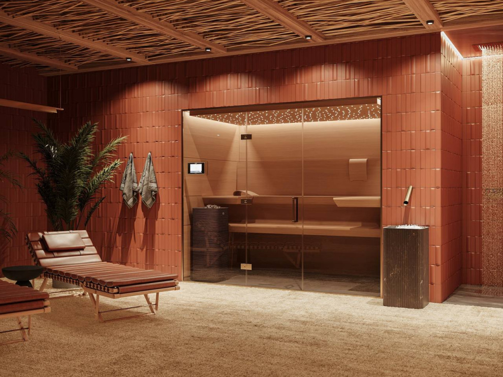 Glass House - glass in house