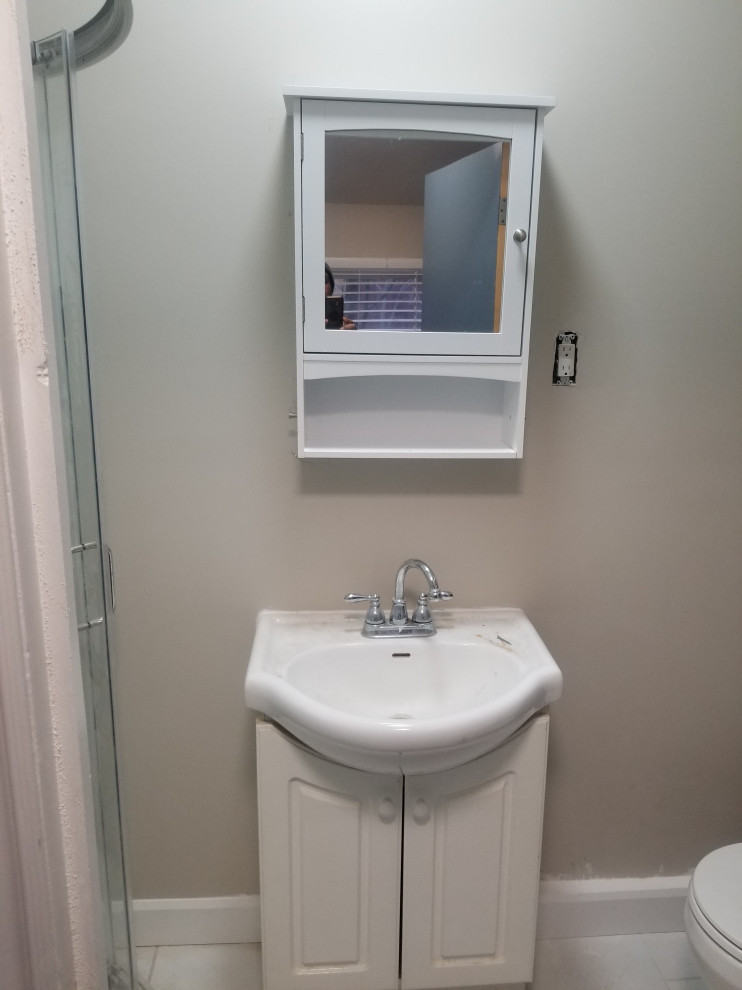 Basement Remodel- Bathroom, Laundry, and Entertainment Area