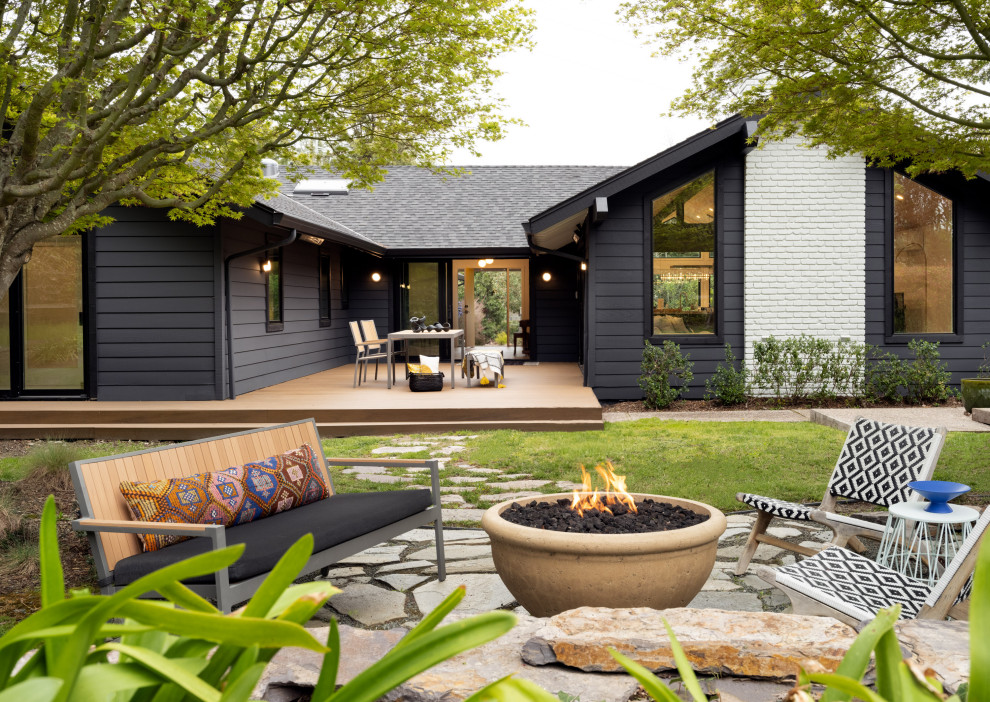 Inspiration for a 1960s patio remodel in San Francisco