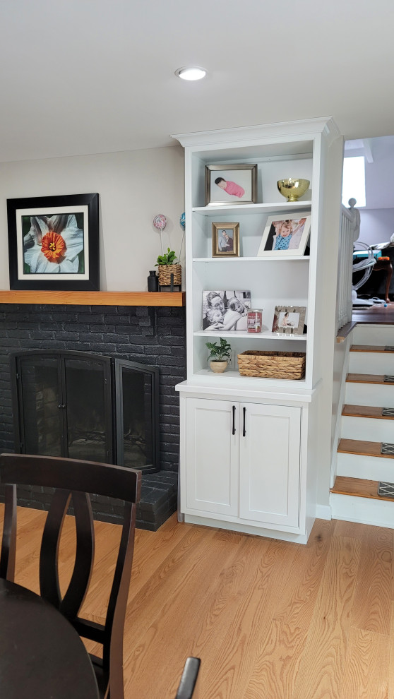 Brown Kitchen Remodel
