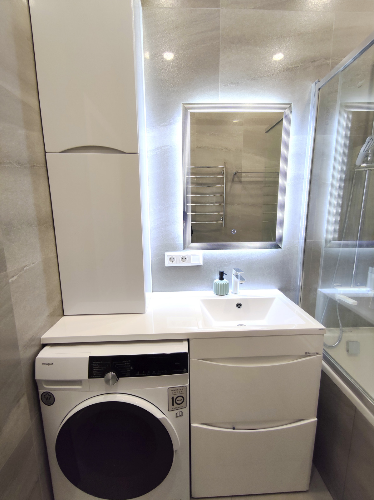 Ванная комната в ЖК Фили Град