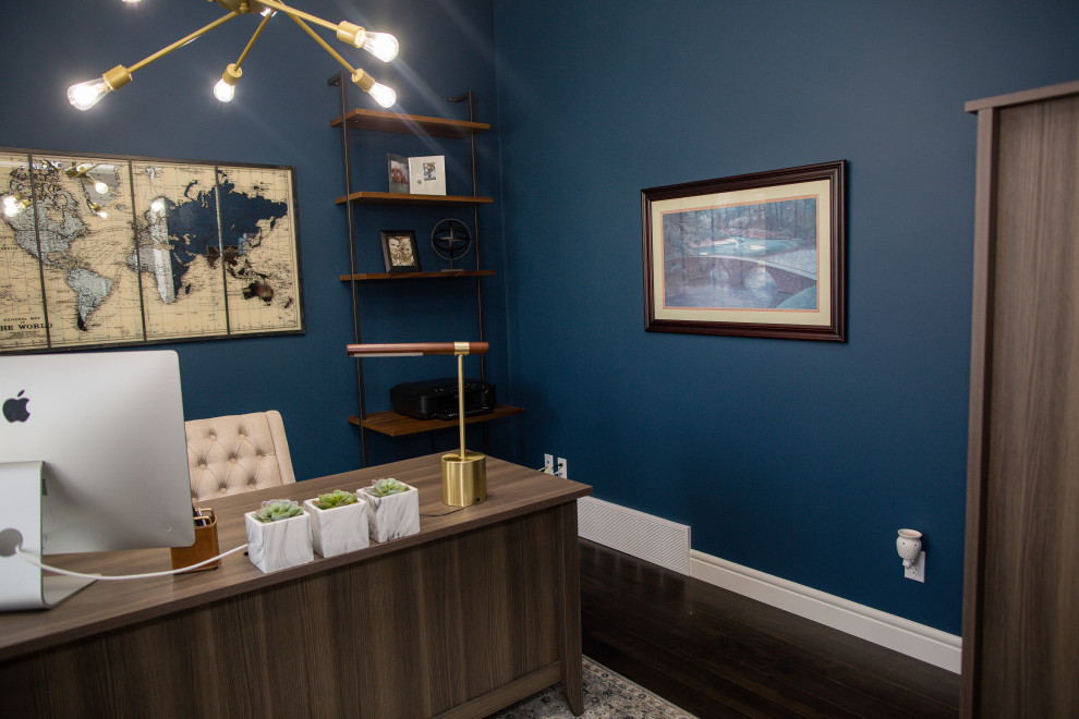 MidCentury Modern Office Midcentury Edmonton by User Houzz