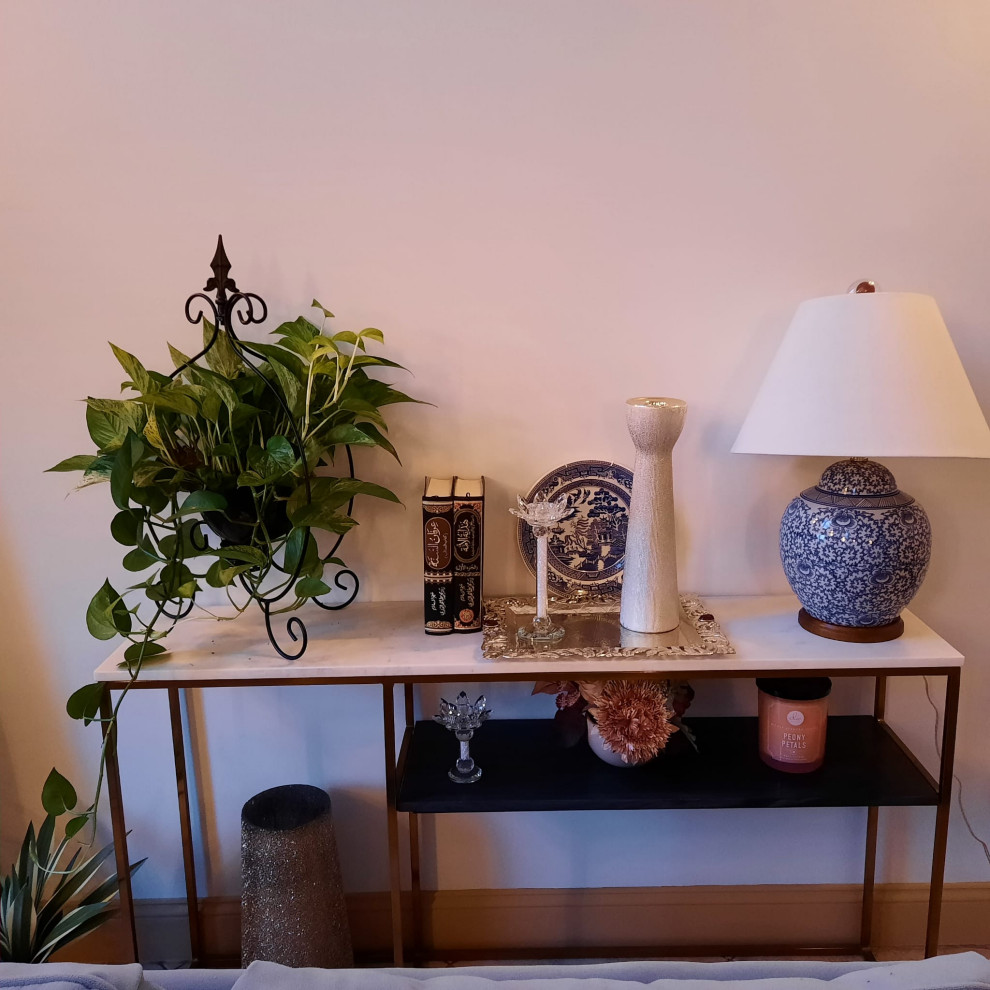 Transitional house decoration