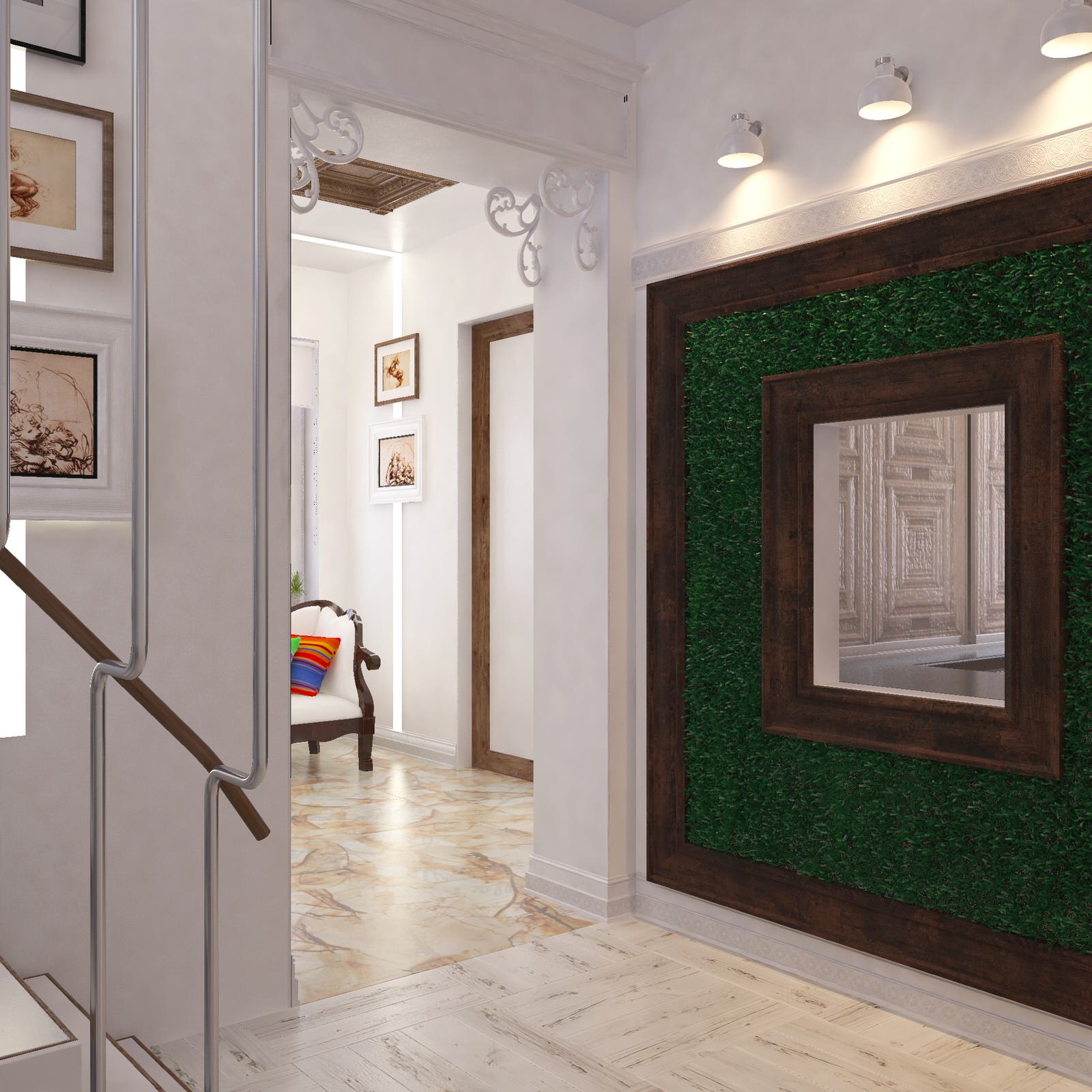 Дизайн-проект загородного дома в г. Пермь