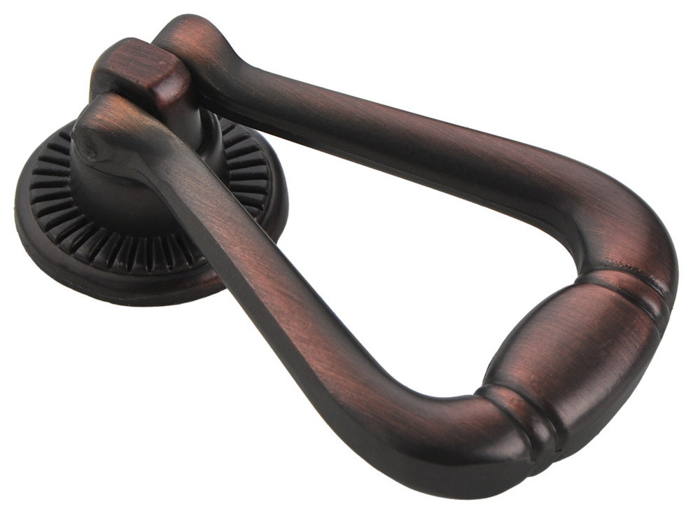 Utopia Alley Soffi Ring Cabinet Pull, 2", Antique Brass, Oil Rubbed Bronze, 1 Pack