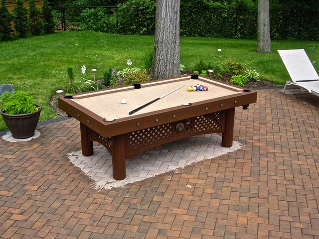 The Custom Tuscany Outdoor Pool Table