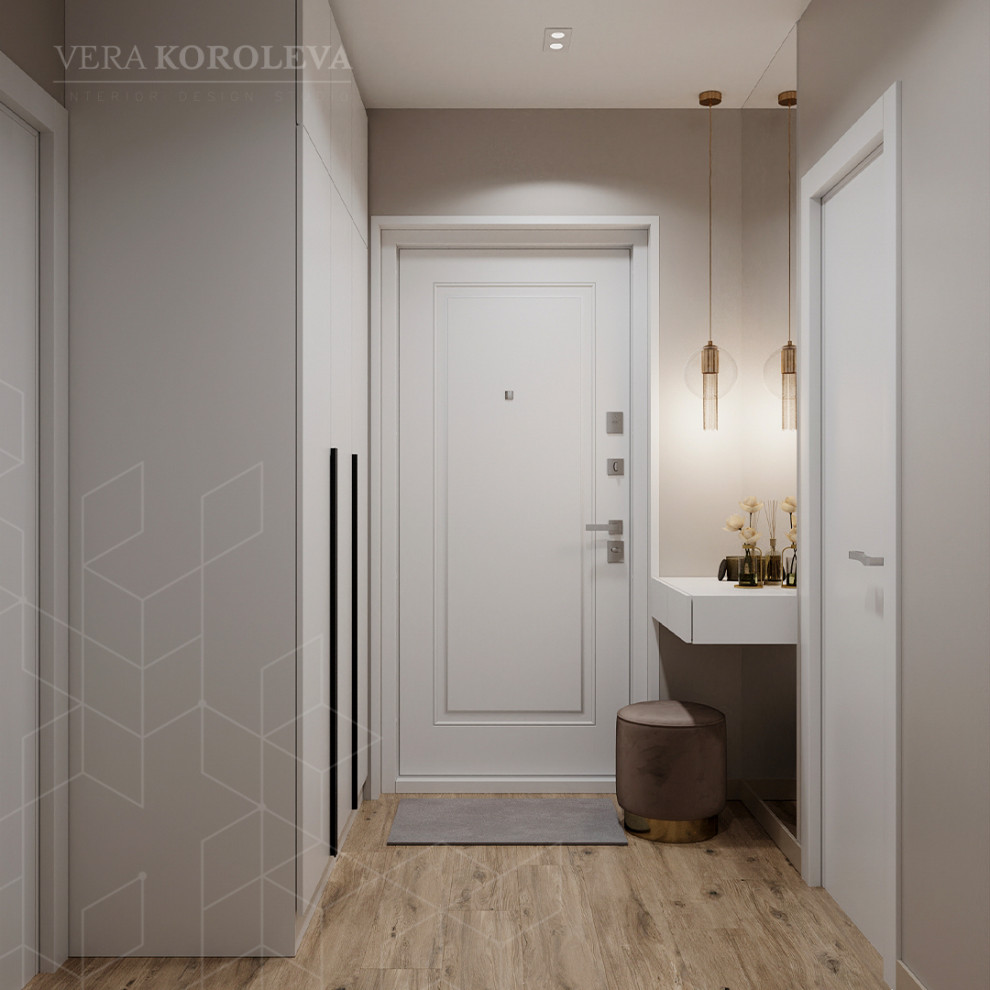 Дизайн-проект однокомнатной квартиры в ЖК "Модум")